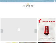 Tablet Screenshot of mycafe.ro
